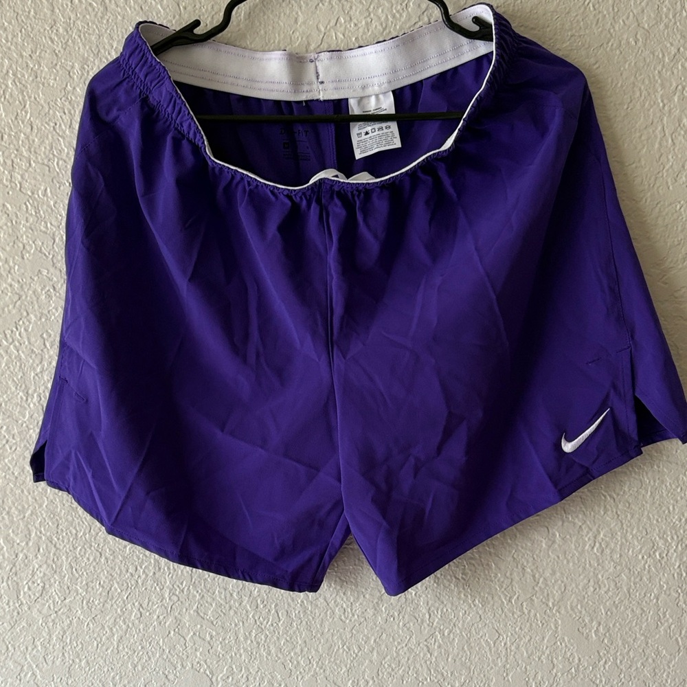 Nike Women's Athletic Shorts in Vibrant Purple